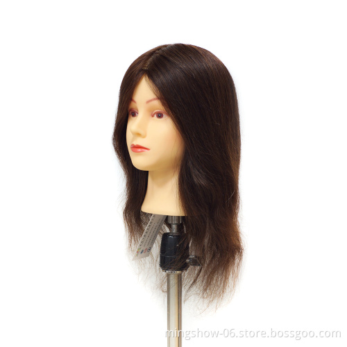 wholesale hair dummy originalr training head female mannequin head with hair for wig hair extnsion